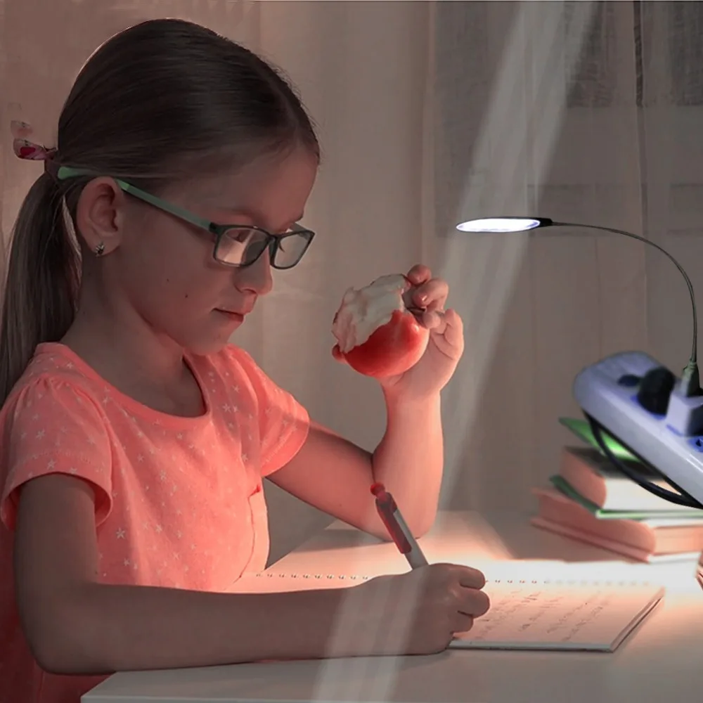 USB фонарик 31 4 см гибкий 15 светодиодный для чтения|ultra bright|mini lampe ledled mini lamp |