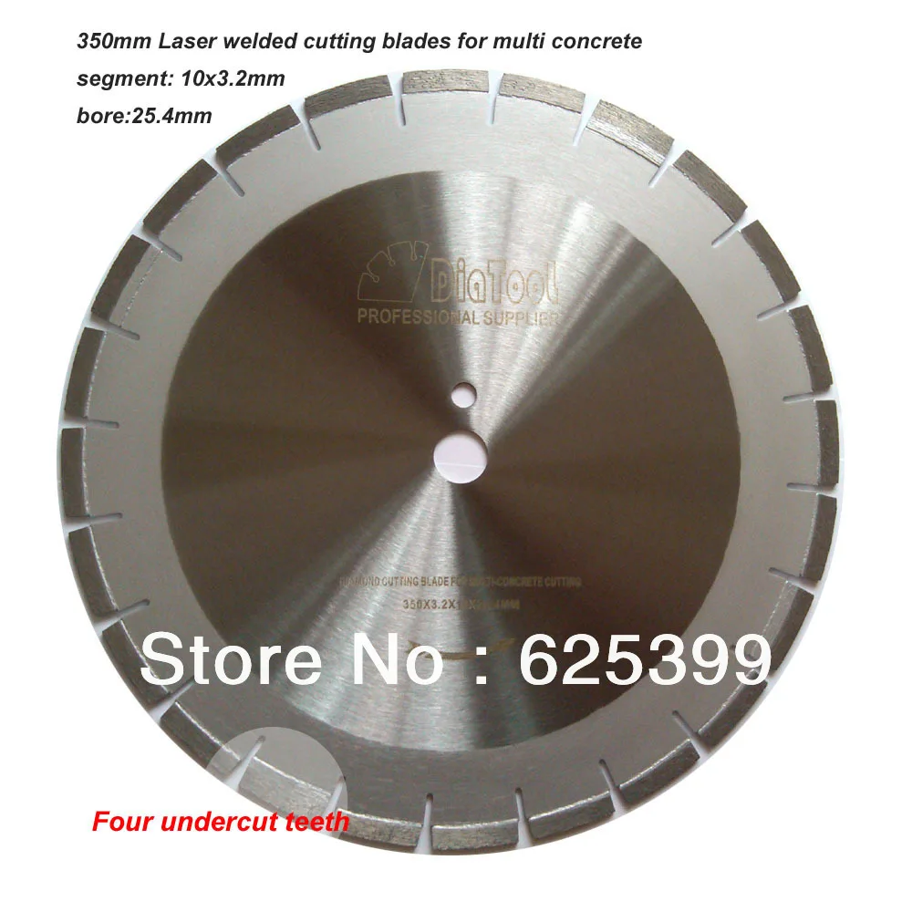 DIATOOL 14"/350MM Professional Diamond Blades With Four Protection