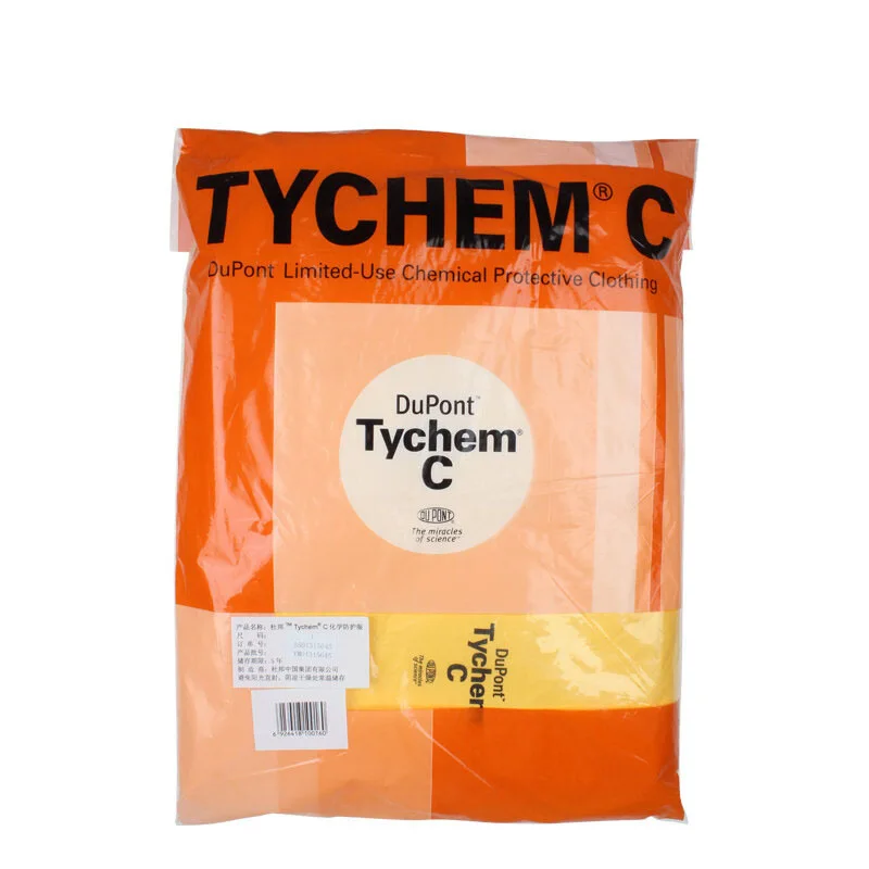 Dupont химический износ TychemC класс коррозионно-стойкие кислотно-щелочные маслостойкие и водонепроницаемые испытания изолированный подключенный защитный C