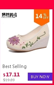 Летняя обувь в стиле ретро; женская обувь на плоской подошве в стиле старого Пекина; парусиновая обувь с китайской цветочной вышивкой; sapato feminino; Размеры 35-40
