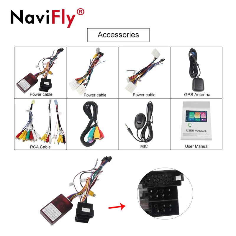 Top NaviFly 4GB+32GB 8"HD Android8.0 Eight core car radio player gps navigation for Lada Xray 2/Dacia/Duster/Logan/Sandero 4