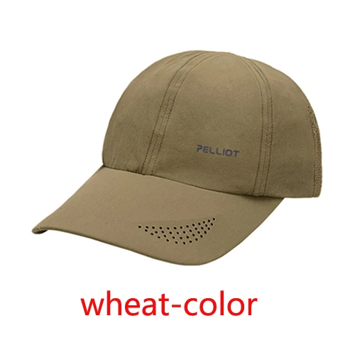 wheat-colored Новинка xiaomi PELLIOT Солнцезащитная быстросохнущая дышащая бейсбольная кепка спортивная шапка для отдыха модная свежая и прохладная для кожи - Цвет: wheat-colored