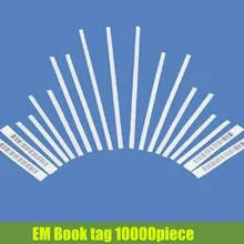 10000 шт/партия Противоугонная кобальтовая EAS EM магнитная полоса закладки Этикетка 16 см длина