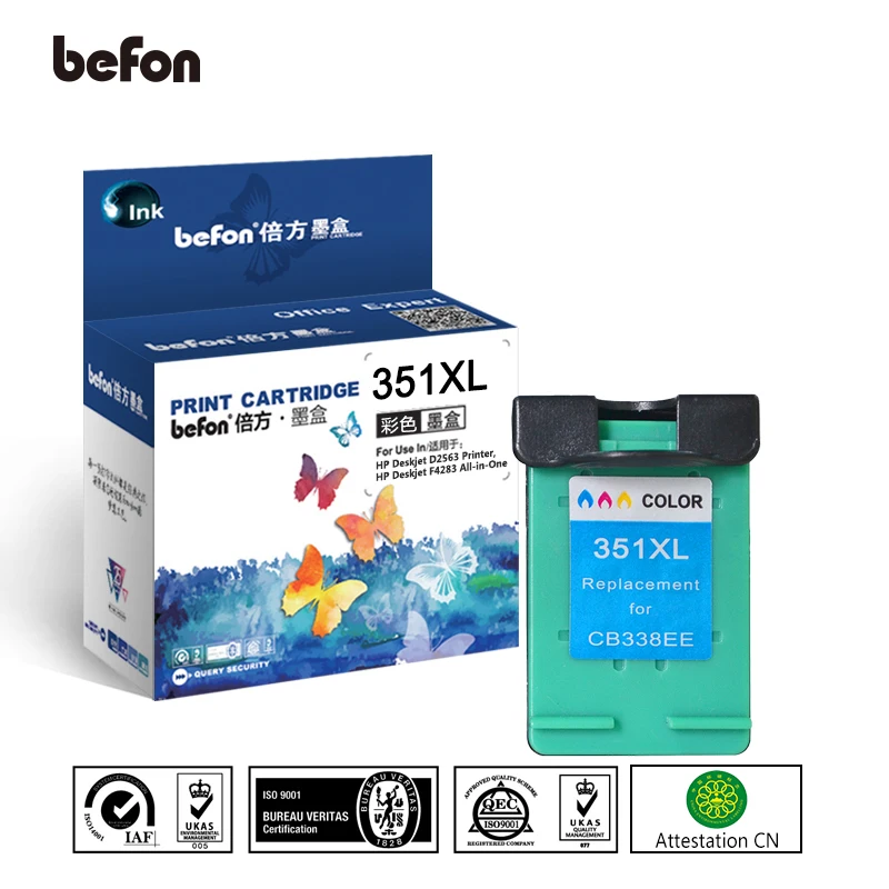 Картридж для принтера HP 351 Deskjet D4260 4260 D4360 C4200 C4480 C4280 C4400 C4580|ink cartridge|replacement cartridgeink