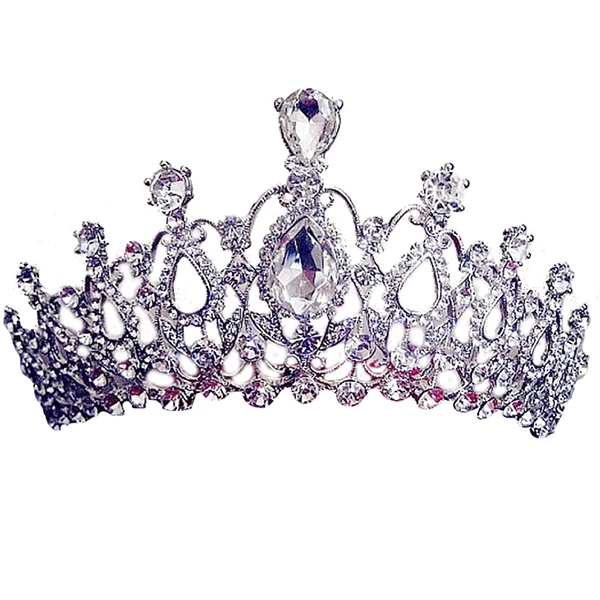 Tiaras Crown/повязка на голову для свадьбы подружки невесты серебристого цвета