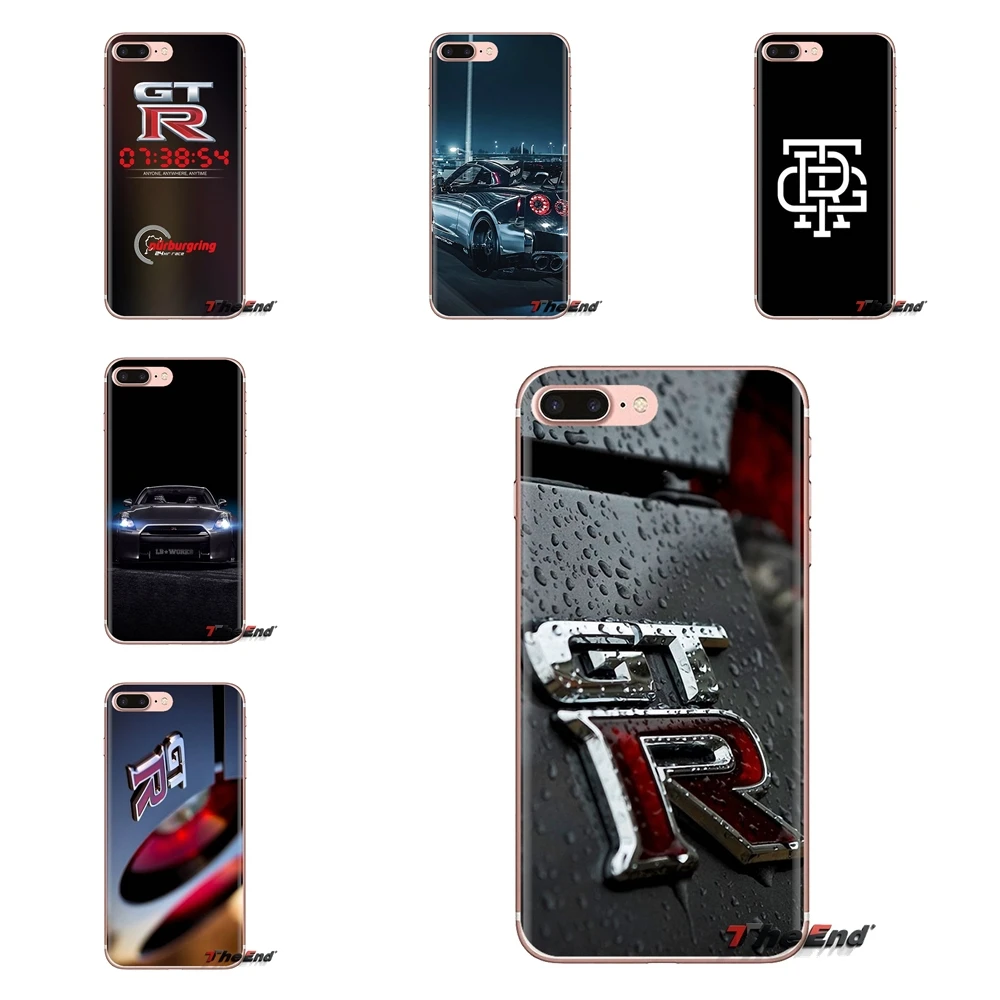 Soft Transparent Case For Oneplus 3T 5T 6T Nokia 2 3 5 6 8 9 230 3310 2.1 3.1 5.1 7 Plus 2017 2018 JDM Car NISSAN GTR Metal Logo |