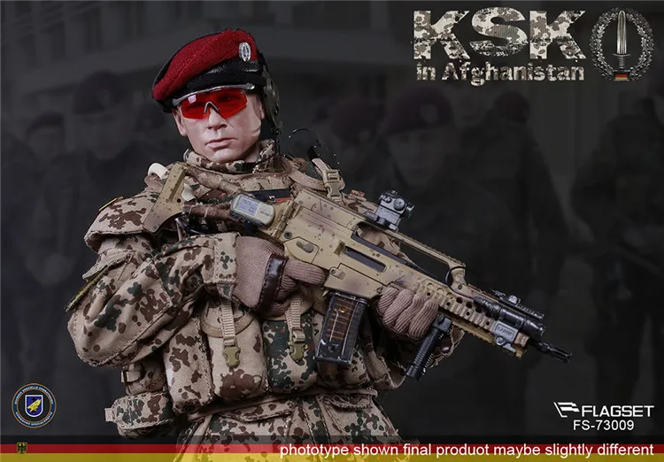 Флагсет 1/6 73009 спецназ KSK в Afghanistan ASSAULTER Коллекция фигурка для фанатов подарок