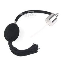 Модный черный распылитель с длинной кисточкой, воздушная насадка для заправки флаконов духов