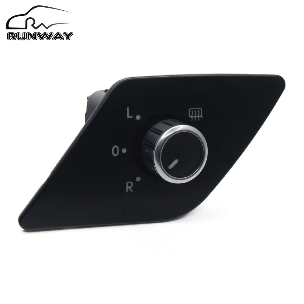 

16D959565 / 5C7 959 565 C D H F For Volkswagen VW Jetta MK6 Side Mirror Adjust Switch Knob W/ Heat 6 PINS 16D 959 565