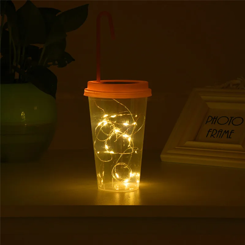  Solar Powered 15 LED String Light Fairy Lid Bottle Cap Lamps Decor Arranging Props LED LIGHT SET lichterkette 40JA1626