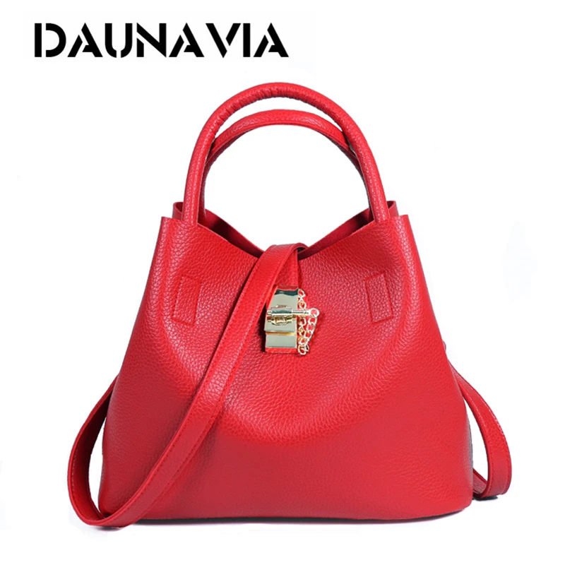 DAUNAVIA العلامة التجارية أزياء المرأة أكياس المرأة حقيبة ساعي crossbody حقيبة يد بو الجلود عالية الجودة الشهيرة مصمم حقيبة كتف