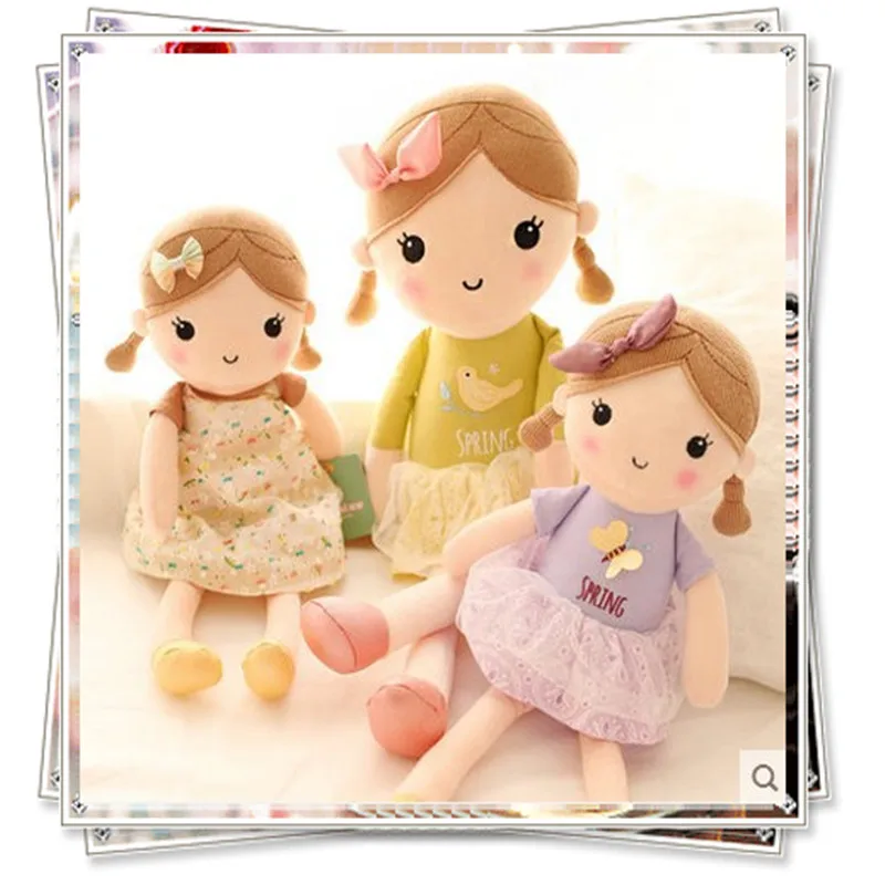 

Anime plush toy kawaii baby plush doll Lovely flower girl kid toys sponge bob birthday valentine's day gifts plush kid toys