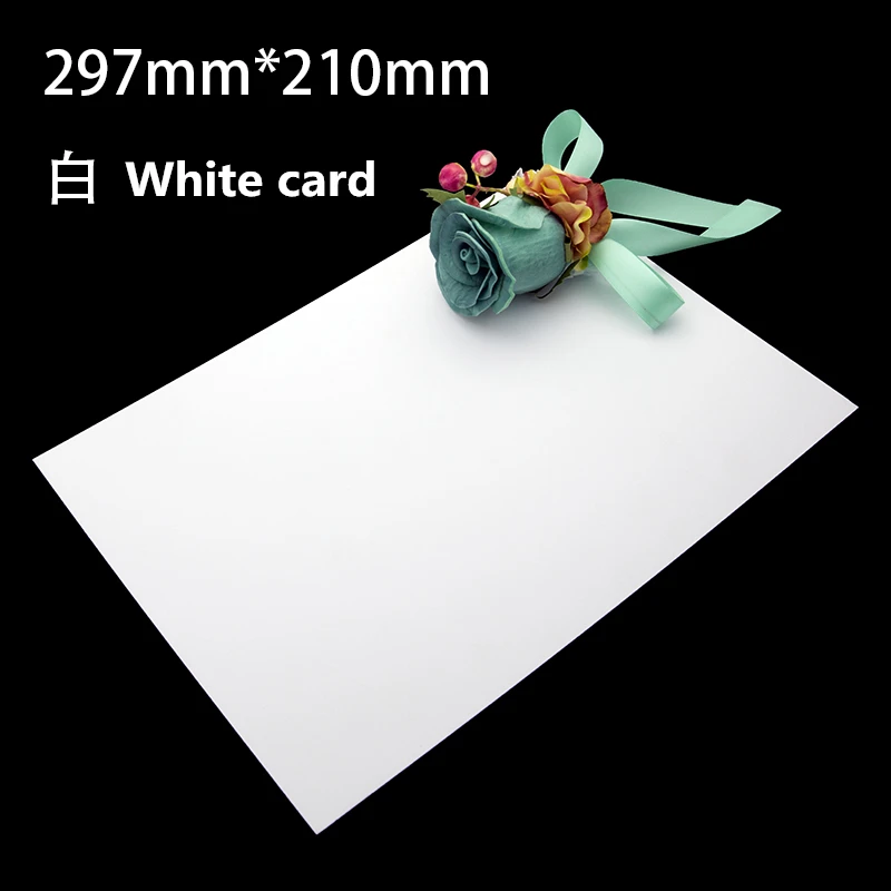 Золотистый, серебристый, черный, белый отражающий или фотографический картонный матовый заполняющий светильник отражатель плотная отражающая бумага CD50 T10 H - Цвет: 29x21CM White X1