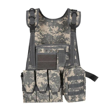 

1pc Tactical Military Assault Plate Carrier Vest Waistcoat Airsoft Molle Combat Tactical Military Molle Combat Assault Life Vest