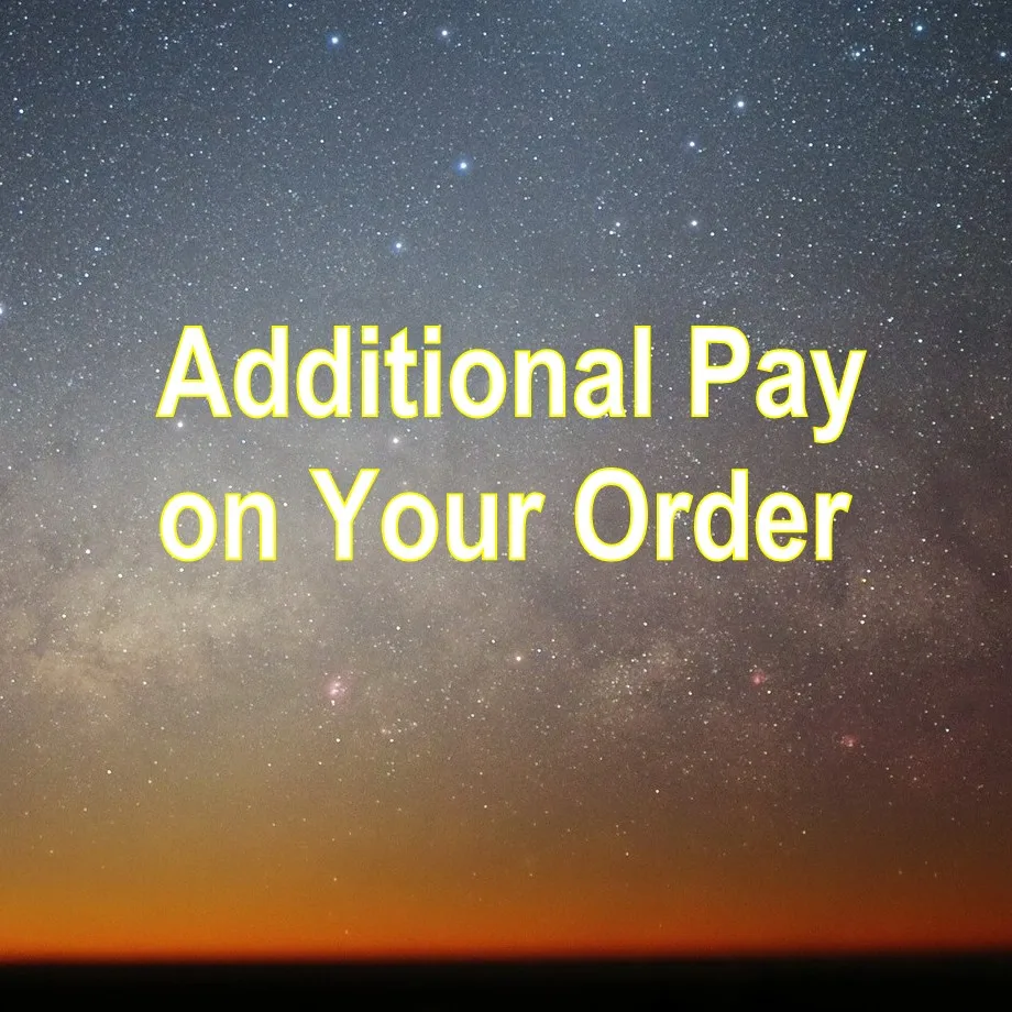 

CSJA Additional Pay on Your Order / Extra Fee / Price Difference for Jewelry Order / Freight ( Contact us to Amend Price ) A003