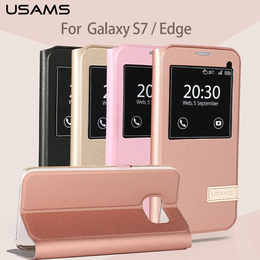Aliexpress.com : Buy USAMS Flip Cover For Samsung Galaxy