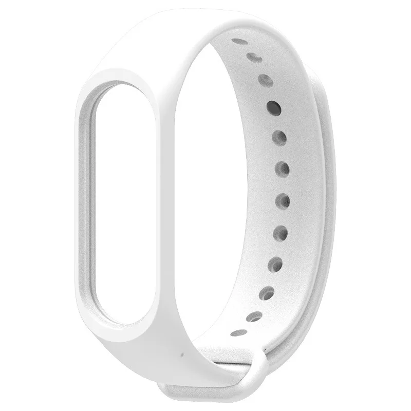 Силиконовый ремешок mi Band 3 4 для Xiaomi mi Band 3 4, силиконовый ремешок mi band 3 4, аксессуары Pulsera Correa mi 3, сменный ремешок - Цвет: E