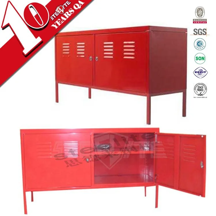 Steel Hanging Tv Cabinet Modern White Or Red Ikea Ps Storage