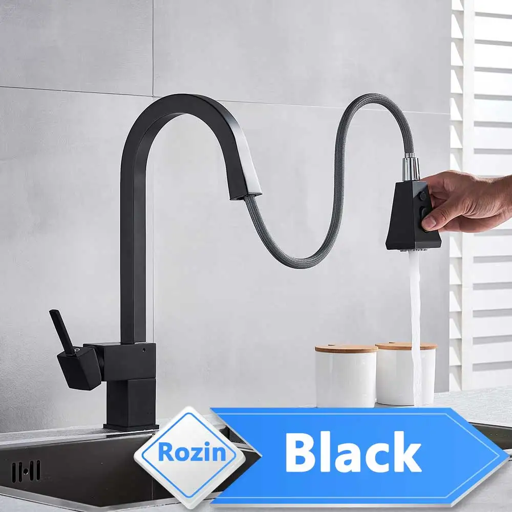 Black Kitchen Faucet