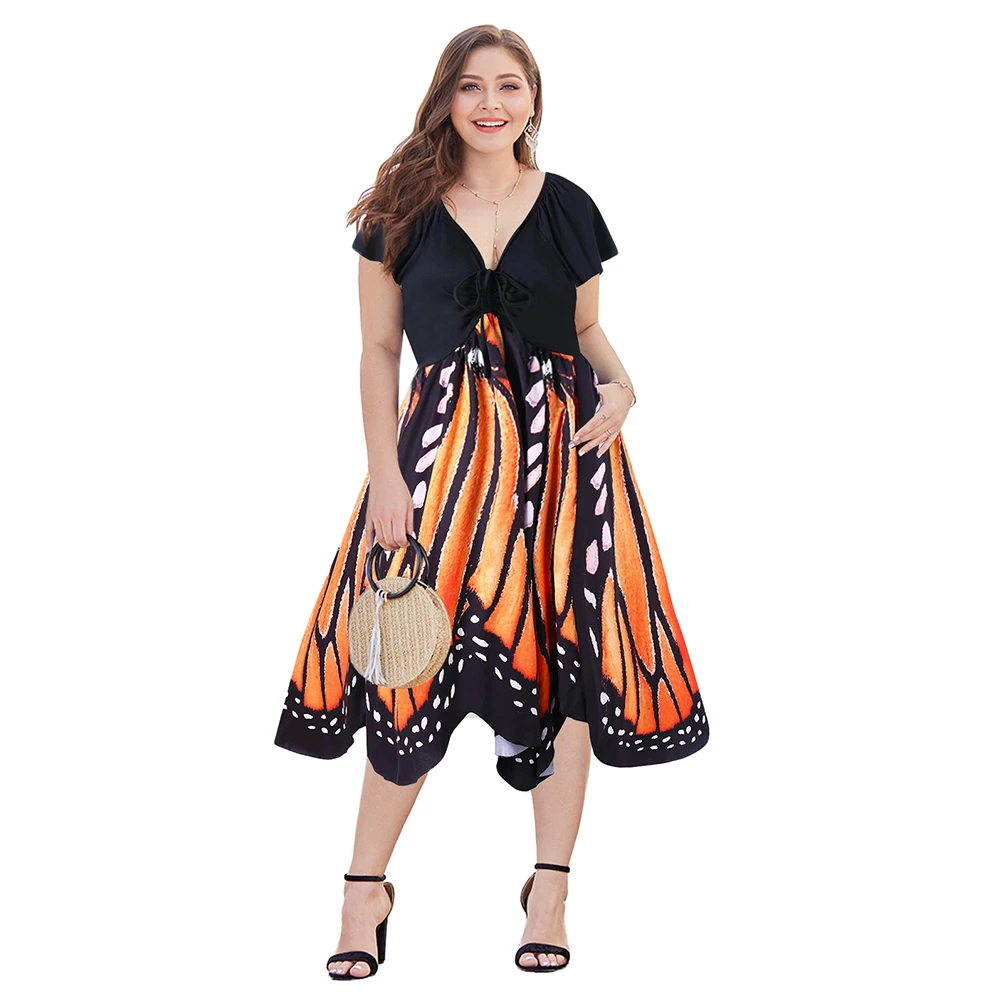 butterfly swing dress