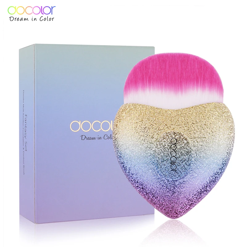 Docolor 1 шт. кисть для основы Профессиональные кисти макияжа радужные путешествий