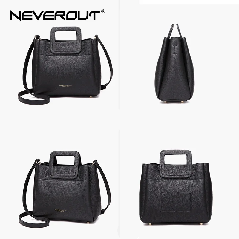 Маленькая сумка NEVEROUT 4 цвета из натуральной кожи высокого качества Брендовые