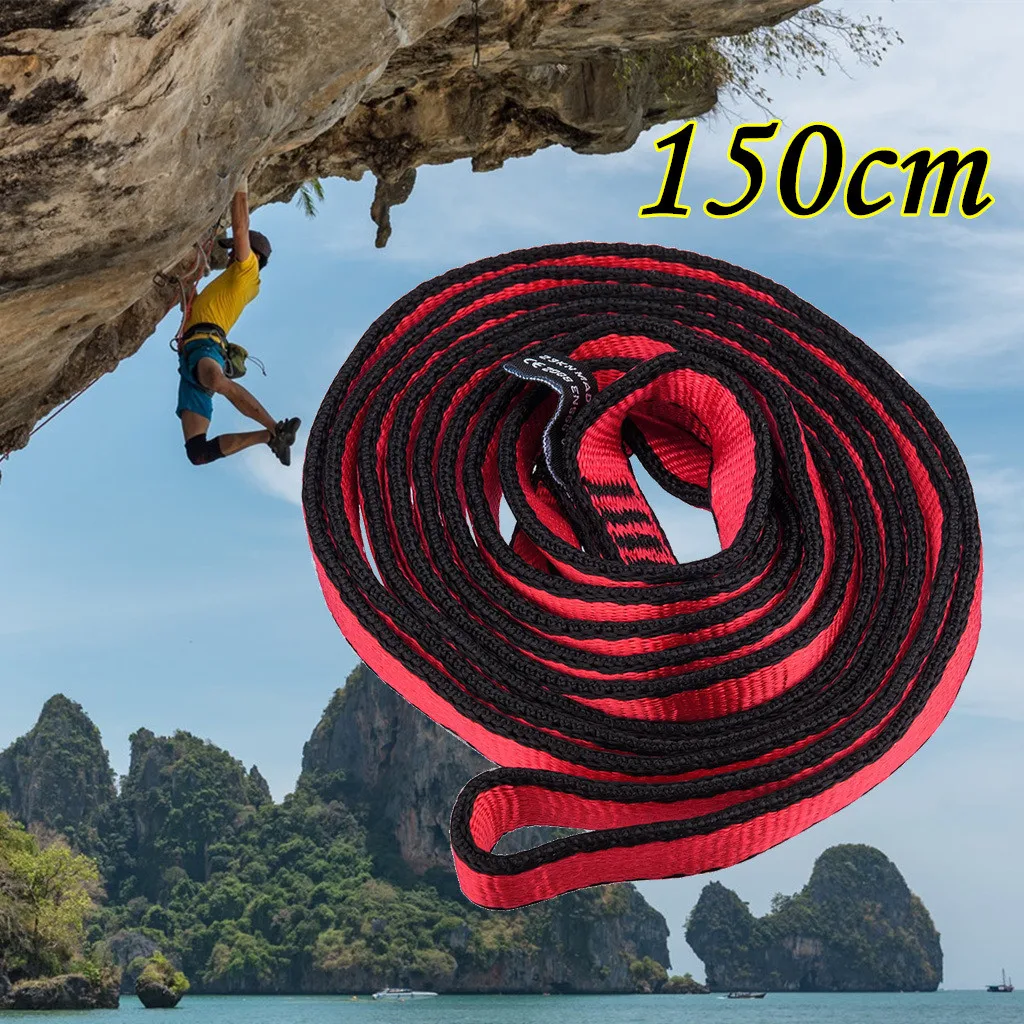 Outdoor Climbing Flat Belt Loop 13mm Slings Runners Nylon Climbing
