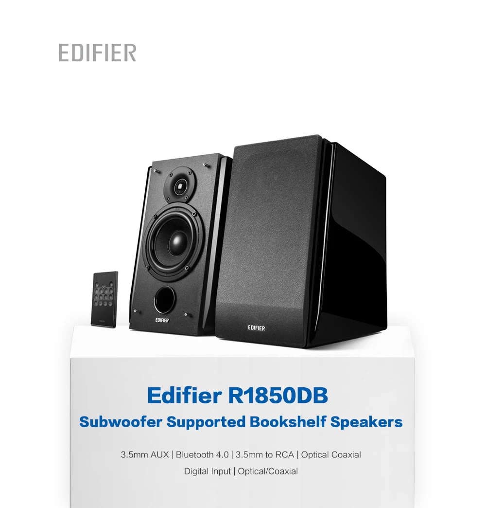 Edifier R1850db Subwoofer Supported Bookshelf Speakers Bluetooth