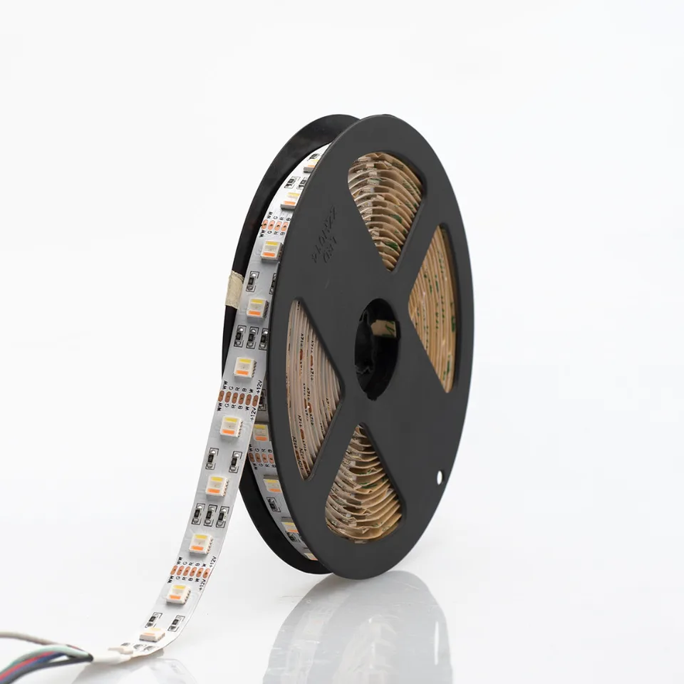 5m RGB CCT 300 led Strip Light 5in1 Dual Color 5050 Dimmable tape lamp DC12V 24V