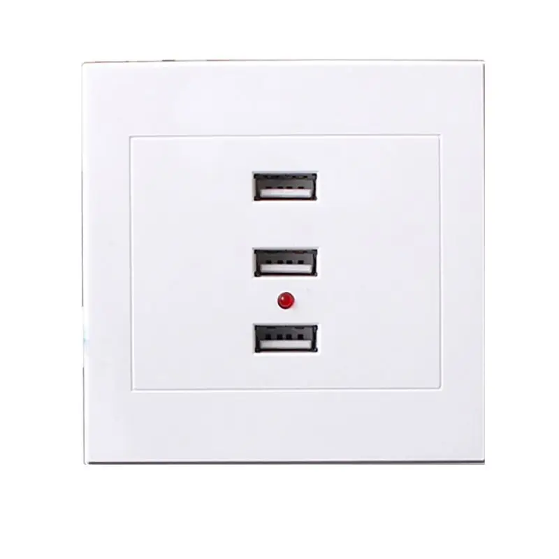 

Socket with usb port Home Useful 3 Port USB Smart Power Charger Socket 220V To 5V For Cell Phone PC Wholesale