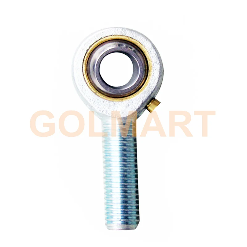 

1pcs POS5 M5 hole 5mm metric fish eye Rod Ends bearing male thread ball joint bearing right left hand with grease nipple