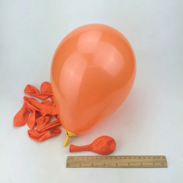 10 шт./лот, 10 дюймов, толщина 1,5 г, жемчужные латексные оранжевые воздушные шарики, надувной воздушный шар, товары для дня рождения, свадебные украшения, воздушный шар - Цвет: Orange