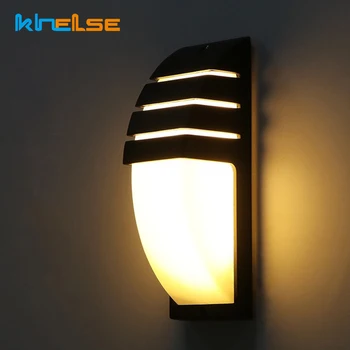 LED Wall Lamps Waterproof IP65 Porch Light AC90-260V Aluminum Courtyard Modern 9W Retro Wall Light Garden Corridor Outdoor Light outdoor light waterproof outdoor penadant light balcony corridor pendant lamp vintage garden courtyard pavilion wall lamps