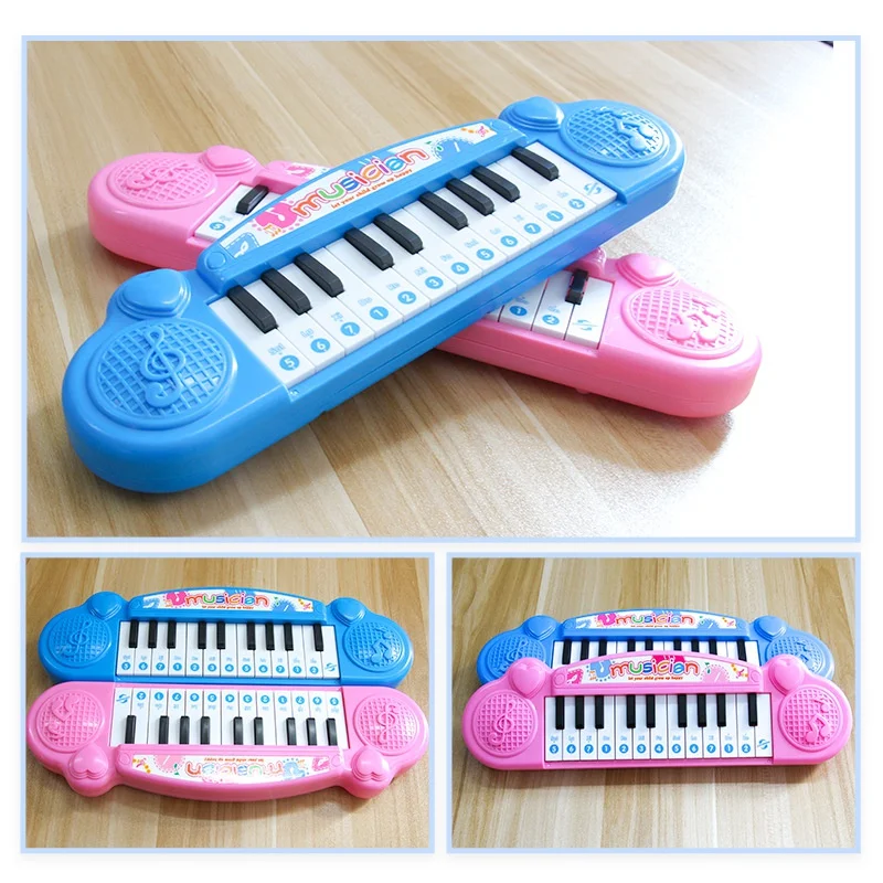 Музыкальные игрушки мультяшное пианино электронная клавиатура музыка развитие образования детские игрушки головоломка Детская Игрушка музыкальный