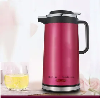 

electric kettle Stainless steel insulated kettle 2.0L Anti-Dry burning One key water outlet Touch type Power cord 0.7 m