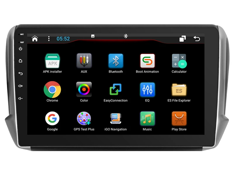 Perfect 32GB rom 8 cores Android 8.1.2 car GPS for peugeot 2008 2018 touch screen radio DSP stereo navigation carplay multimedia FM 4