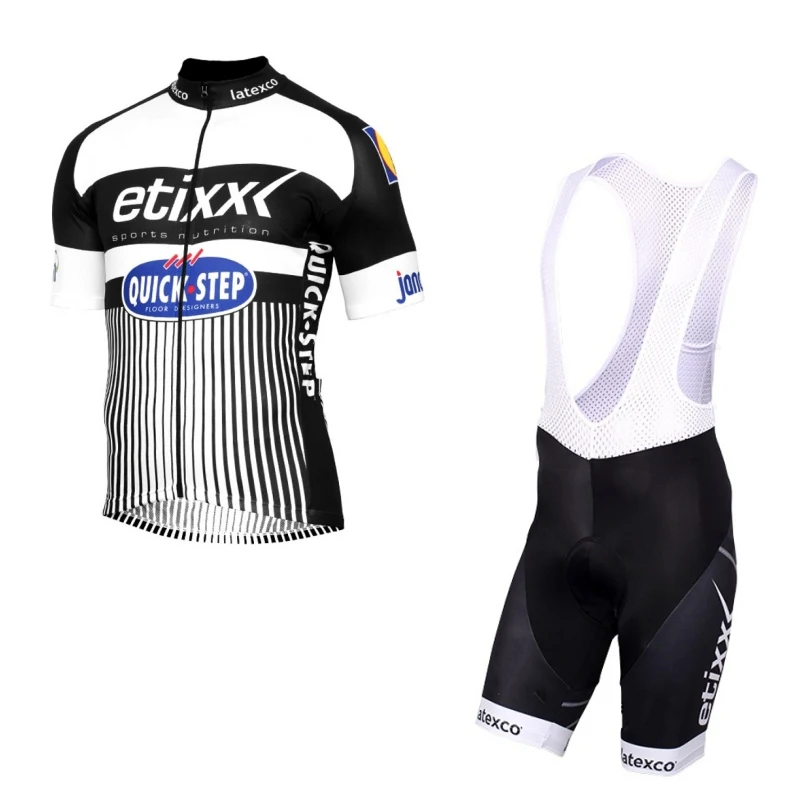 

2016 tour team etixx quick step bike cycling jersey kit summer Short sleeve quick dry cloth MTB Ropa Ciclismo Bicycle maillot