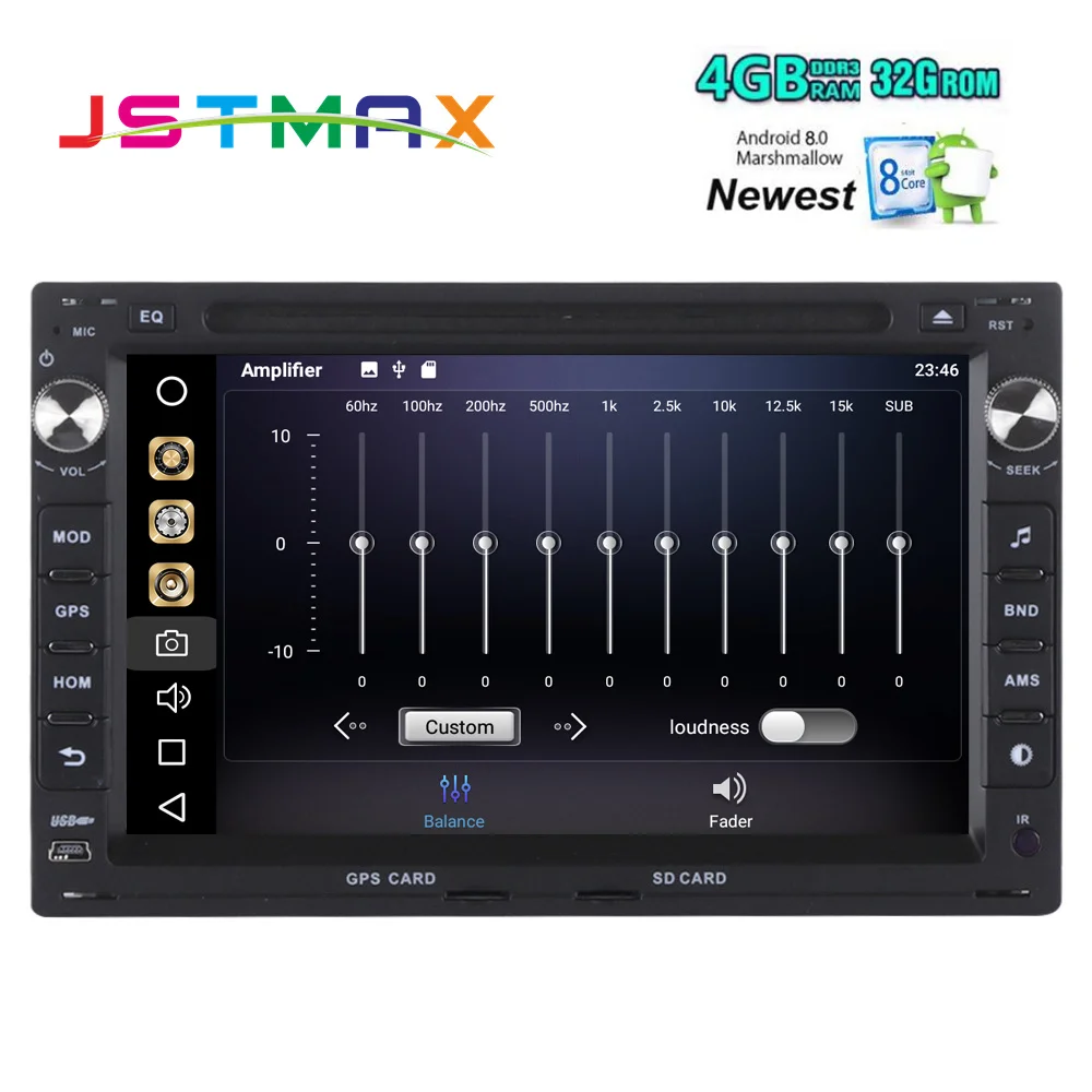 7 ''HD Android 8 0 Восьмиядерный автомобильный Радио стерео Мультимедиа DVD плеер gps