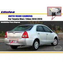 Liislee автомобильная парковочная камера/камера заднего вида для Toyota Vios/Etios /камера заднего вида/камера освещения номерного знака