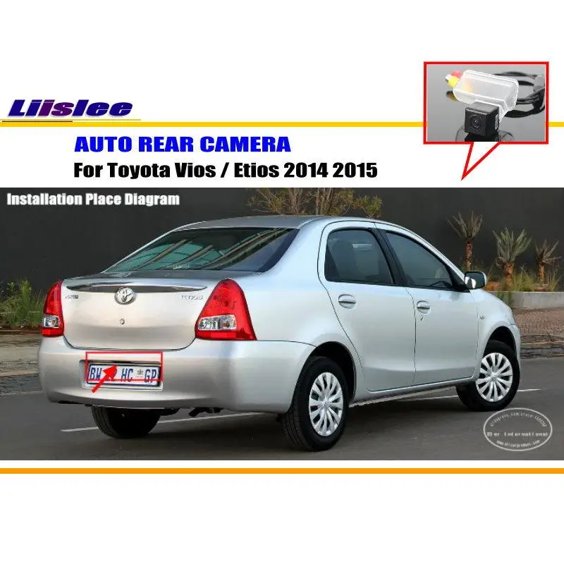 Стоянкы Автомобилей Автомобиля Камера для Toyota Vios / Etios 2014 2015 заднего вида камера