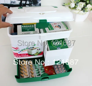 extra large household multi-layer first aid kit multifunctional medicine box/First aid kit/Storage Boxes & Bins