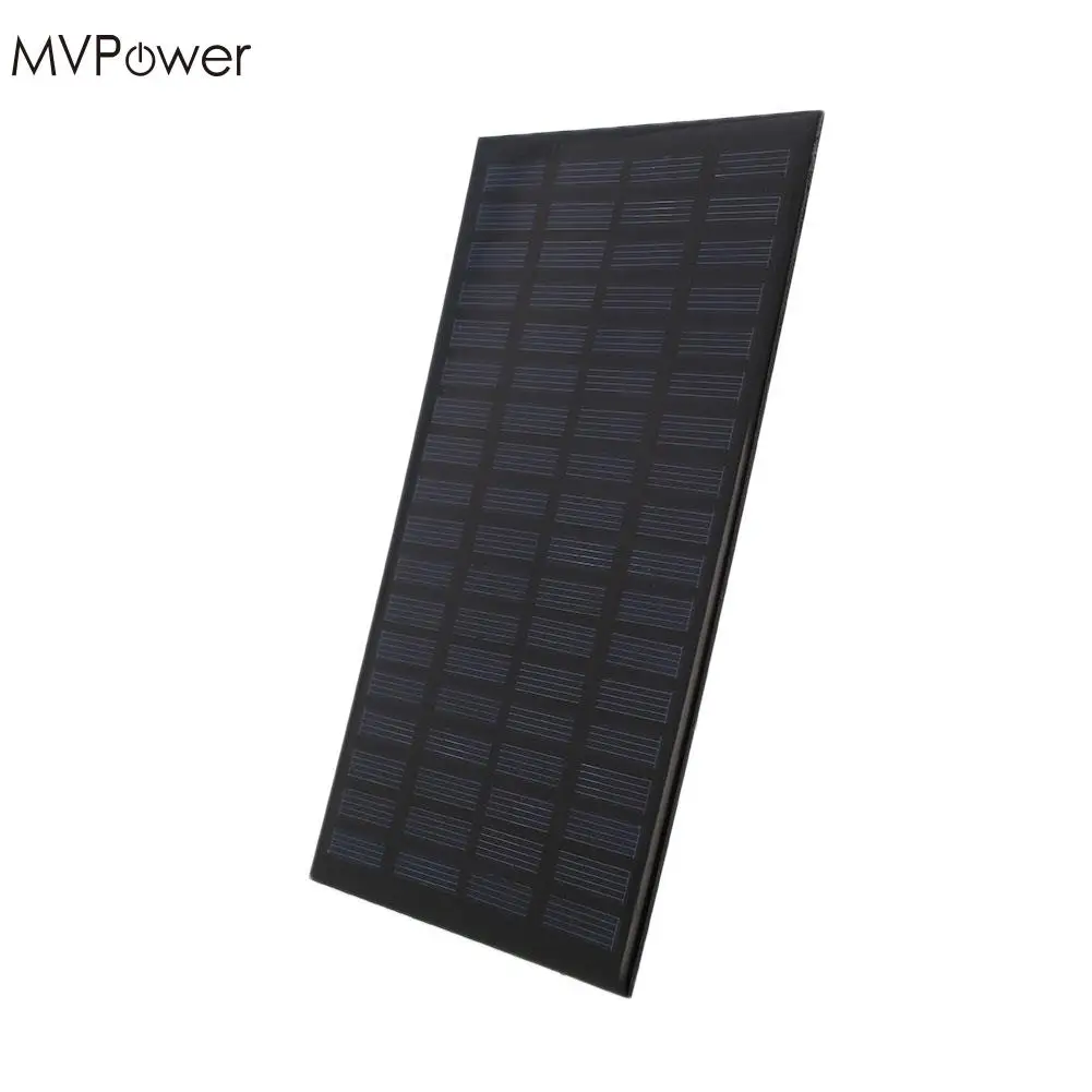MVpower портативная 2 5 Вт 18 в Кремниевая Солнечная зарядная панель для дома DIY мини