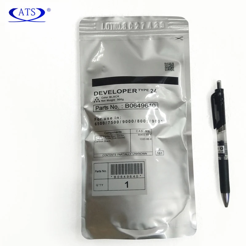 

2PCS Developer Type 24 B0649640 For Ricoh Aficio 1060 1075 2051 2060 2075 MP 5500 6000 6001 6002 6500 7000 7001 7500 7502 8000