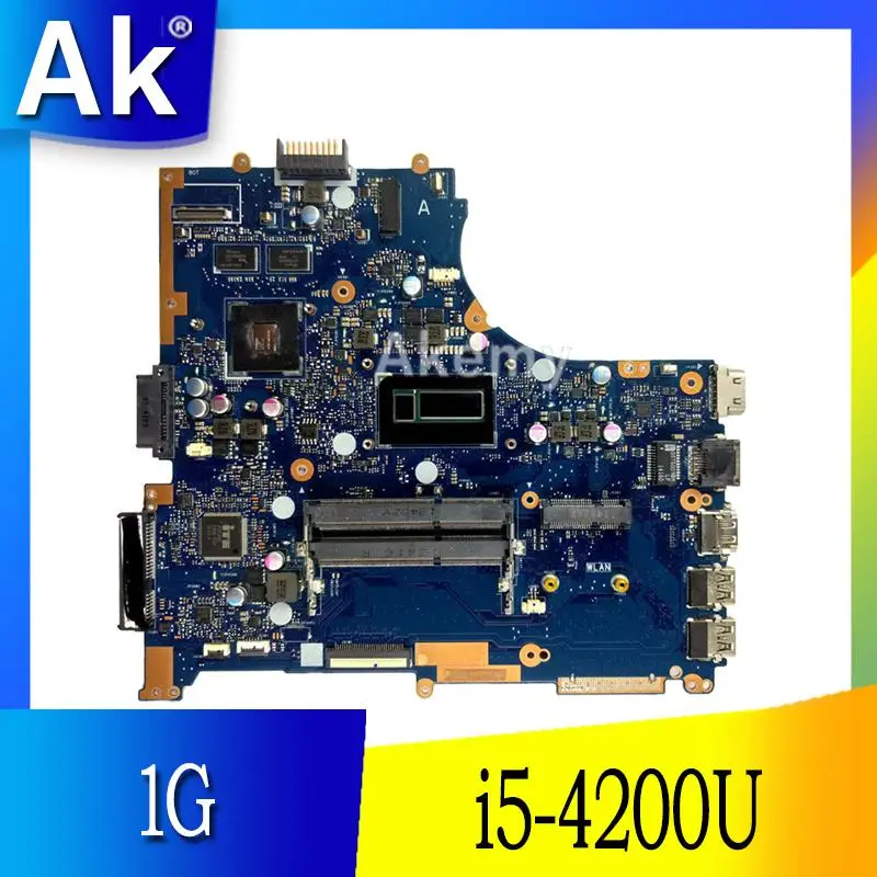 AK PU451LD PU451 PU451L Материнская плата ноутбука i5-4200U 1G видеопамяти PU451LD материнская плата REV2.0 тестирование