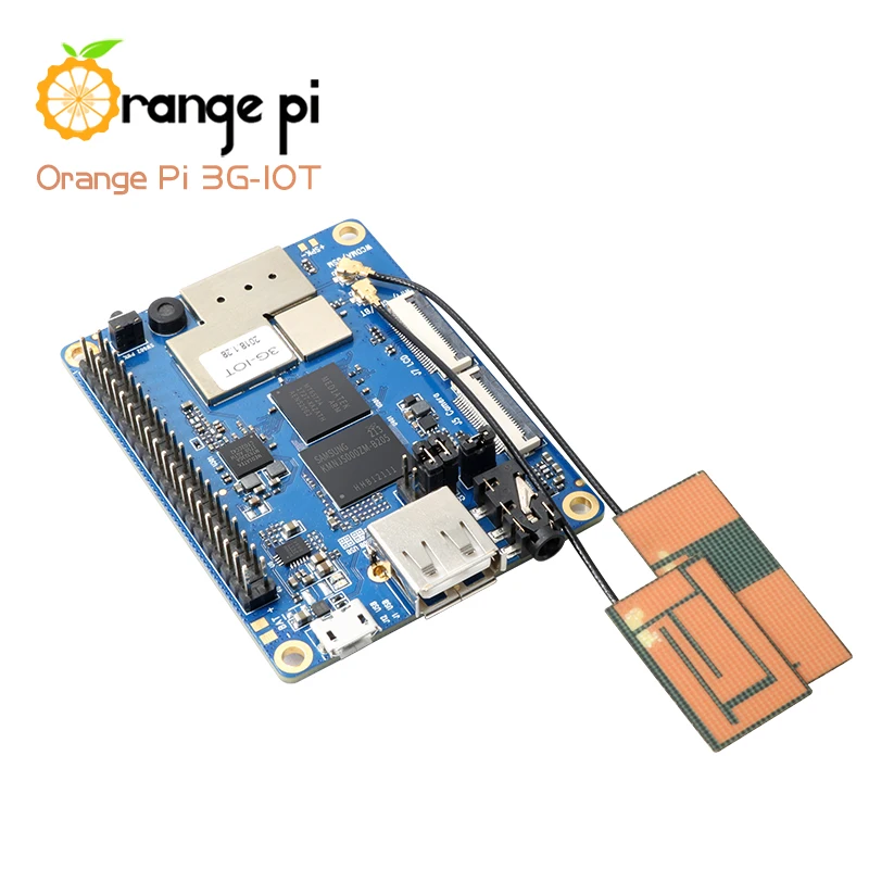 Оранжевый Pi 3G IOT B 512MB Cortex A7 4 Гб памяти на носителе EMMC Поддержка сим карту Bluetooth