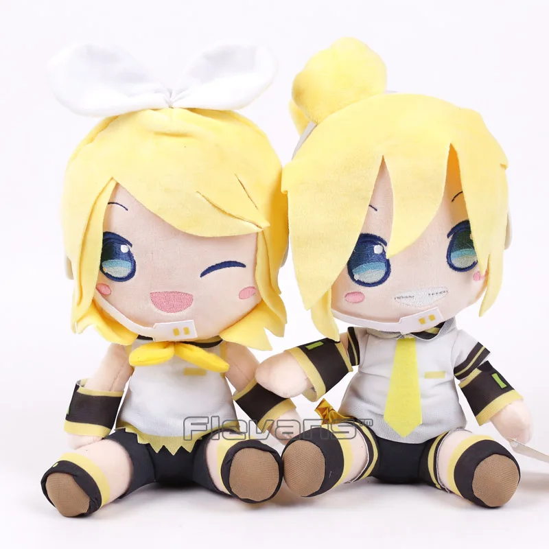 

Vocaloid Hatsune Miku Kagamine Ren Rin Plush Toys Soft Stuffed Dolls 28cm