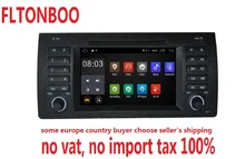 Android 7,1 для bmw E39, X5, M5, E53 автомобильный dvd, навигация gps, Wi-Fi, радио, bluetooth, рулевое колесо Canbus Бесплатная 8 г map, микрофон, сенсорный экран