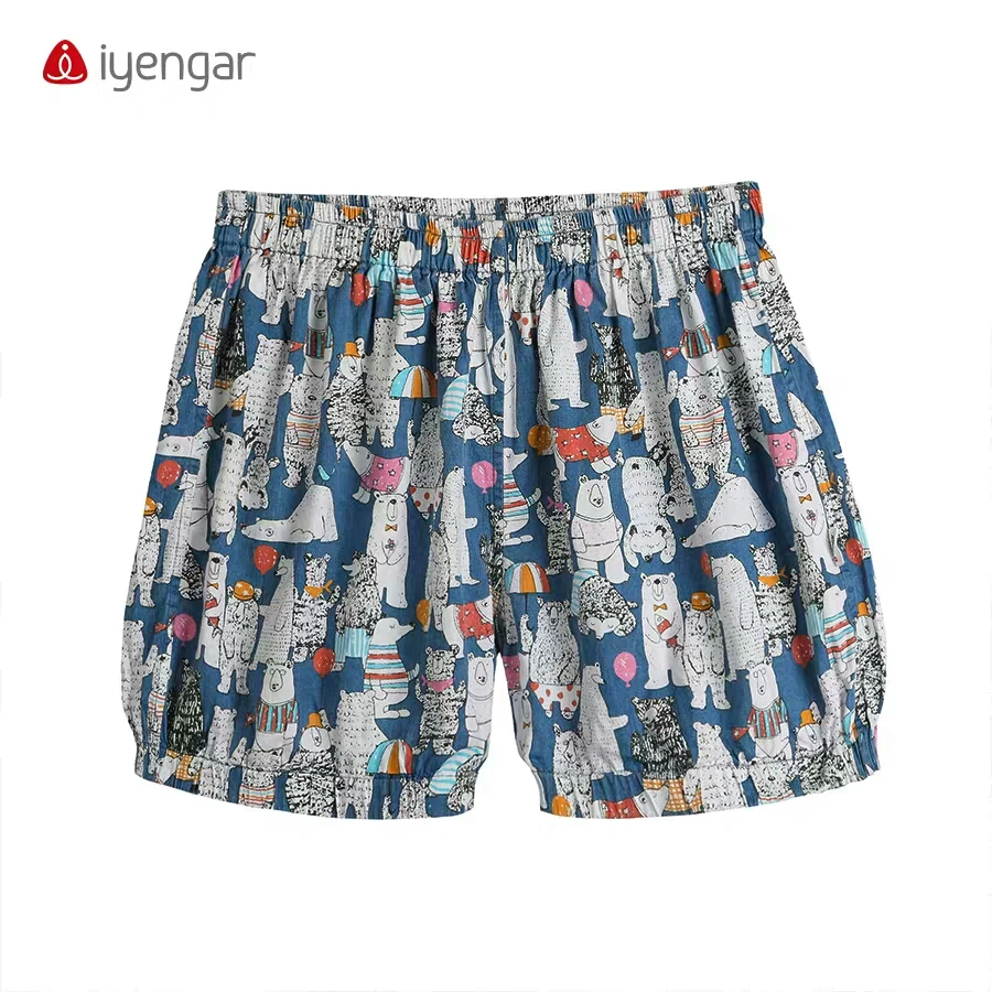 Женские летние тонкие хлопковые шорты для Айенгар-йоги Haren шорты профессиональные регулируемые облегающие шорты