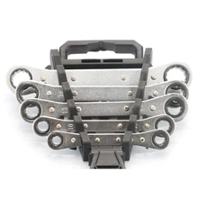 5Pc 6-21Mm Metric Offset Torque Wrench Set Universal Ratchet Wrench Spanner Double End Wrench Offset Ring Spanner 5Pc 6-21Mm Metric Offset Torque Wrench Set Universal Ratchet Wrench Spanner Double End Wrench Offset Ring Spanner