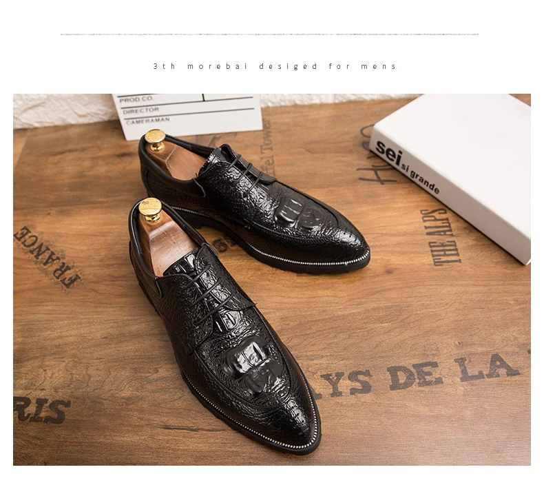 Оксфорды мужские лакированные кожаные туфли Fromal Лоферы без шнуровки повседневная обувь для вождения 14 видов стилей A338 плюс Размеры